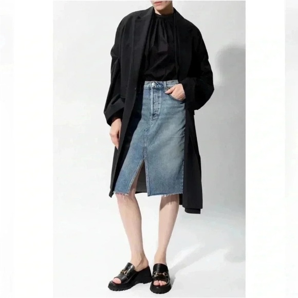 rag & bone Dresses & Skirts - Rag & Bone Womens High Rise Midi Skirt Farrow Size 26